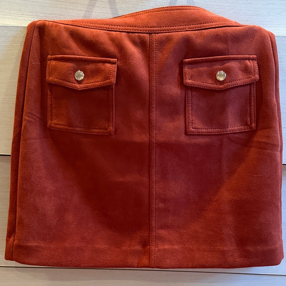 LOFT Suede Skirt